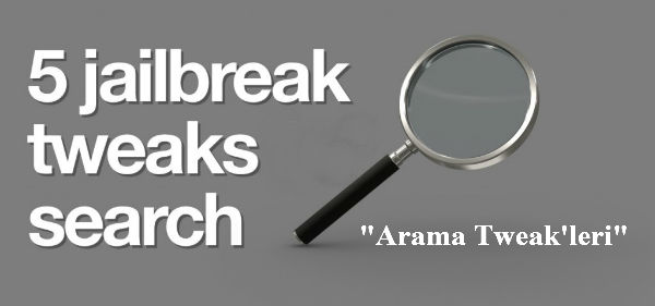 En iyi 5 Jailbreak Arama Tweak'i