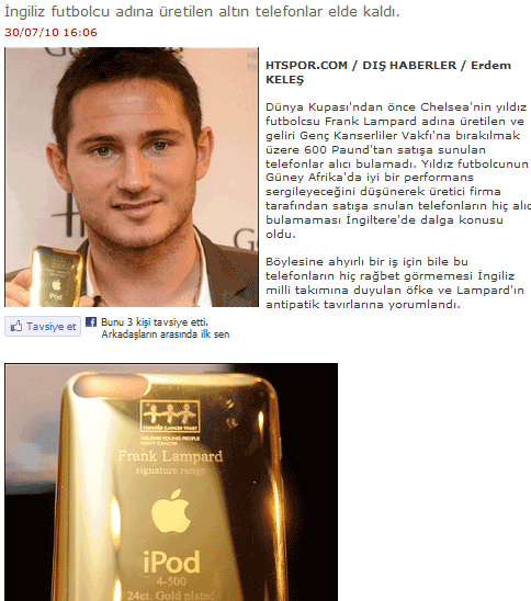 iPod Oldu iPhone