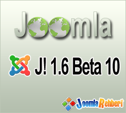 Joomla 1.6 Beta 10