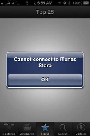 iTunes Store bağlantı sorunu ve çözümü