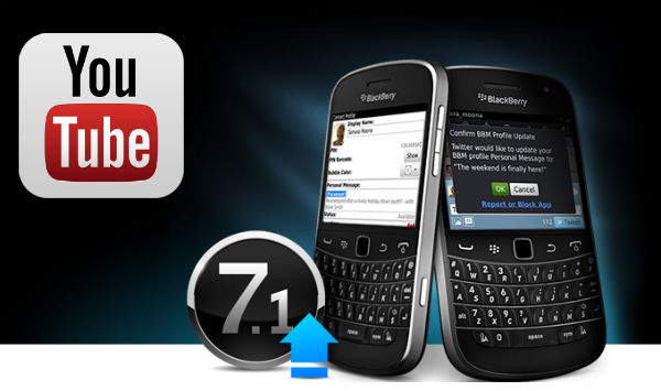 Blackberry 7 ve Youtube app sorunu