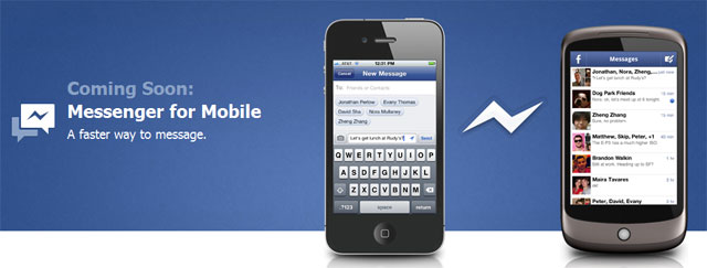 Facebook Messenger for iOS and Android