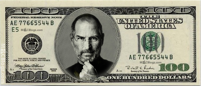 Steve Jobs = $
