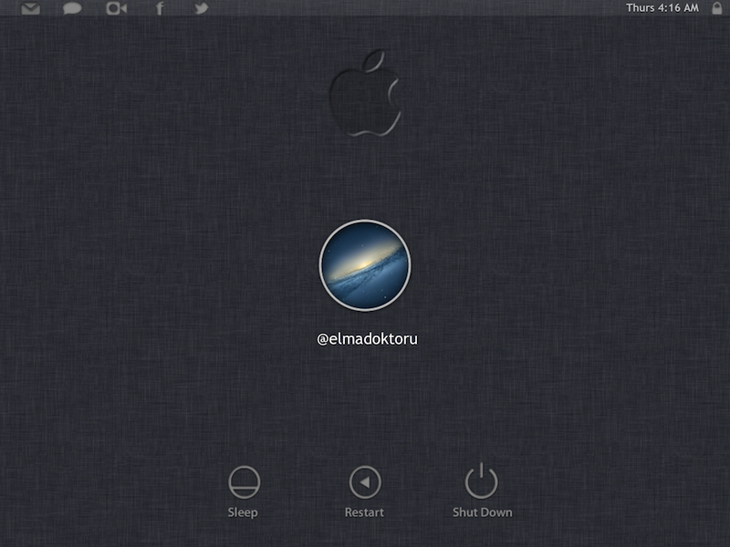 OS X Pad Hd Kilit Ekranı