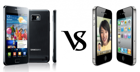 Samsung Galaxy S2 ve iPhone 4S