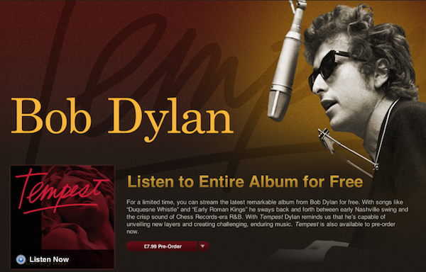 Bob Dylan Yeni Albüm