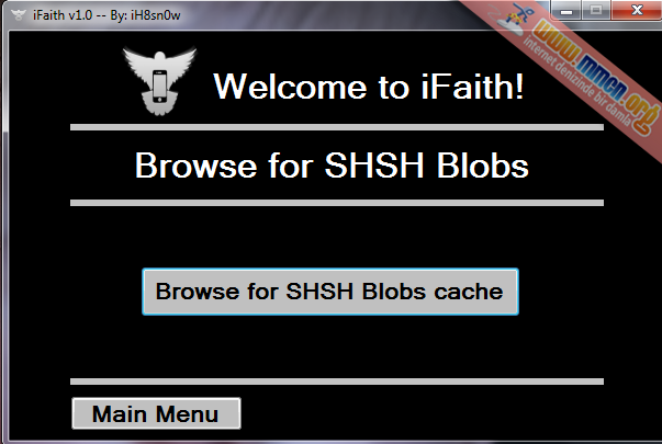 iFaith IPSW Dosdyasına SHSH Kaydını Gömme