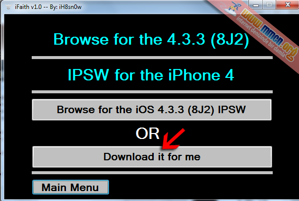 iFaith IPSW Dosdyasına SHSH Kaydını Gömme