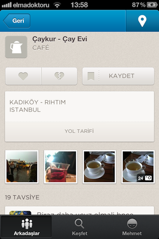 Foursquare Türkçe