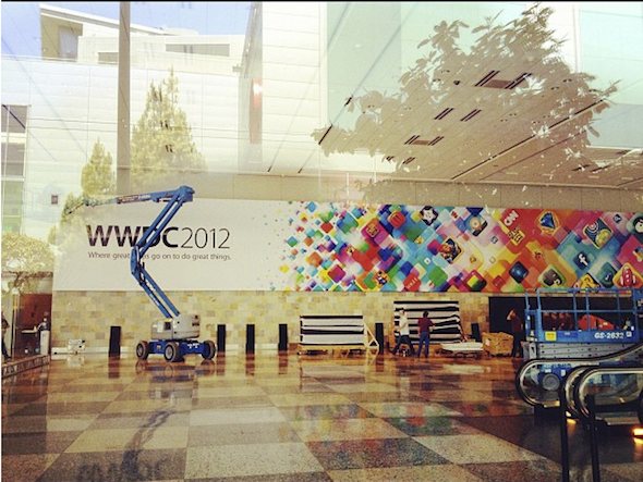 WWDC 2012 Moscone Center Apple Etkinliği