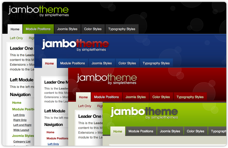 Jambo Joomla Ücretsiz Tema