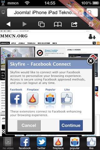 Skyfire iphone iPad iPod Web Browser