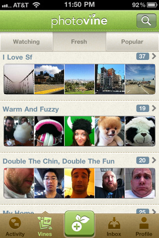 Photovine Appstore