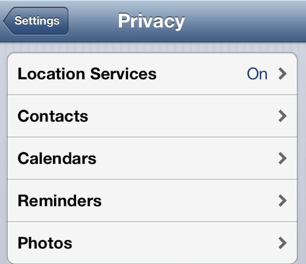 iOS 6 Güvenlik