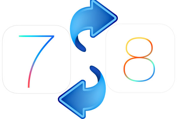 iOS 7 iOS 8