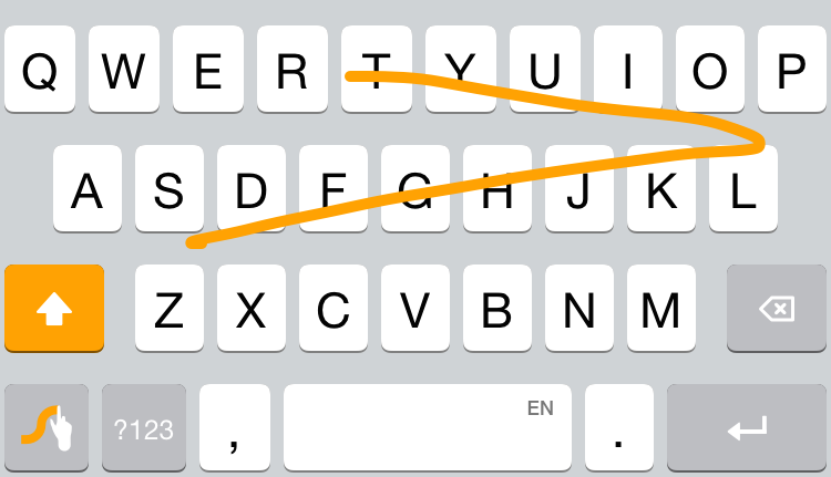 Swype-keyboard-only