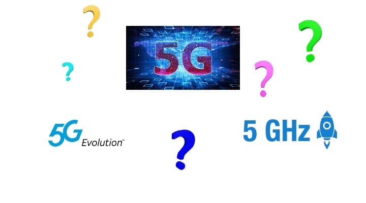 5G, 5G E, 5 GHz farkları nedir