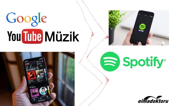 Spotify vs YouTube Music karşılaştırma