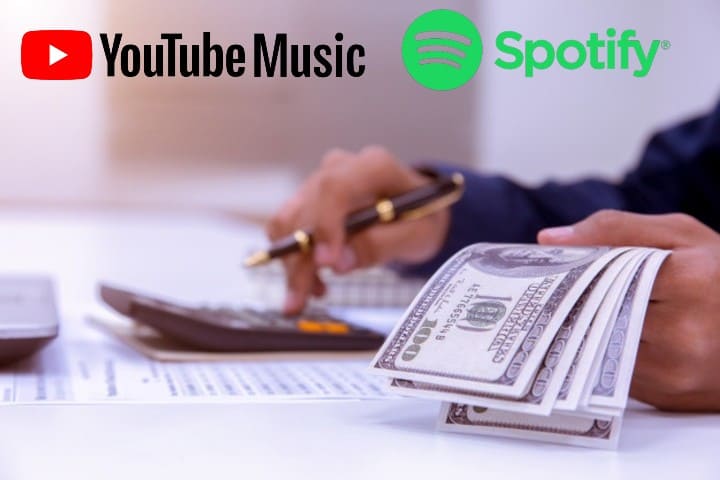 youtube music spotify fiyatlandırma