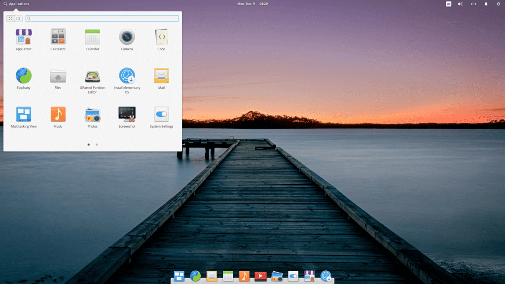 En İyi Linux Dağıtımları 2020 Elementary OS