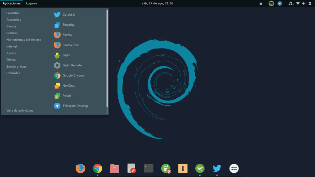 En İyi Linux Dağıtımları 2020 debian